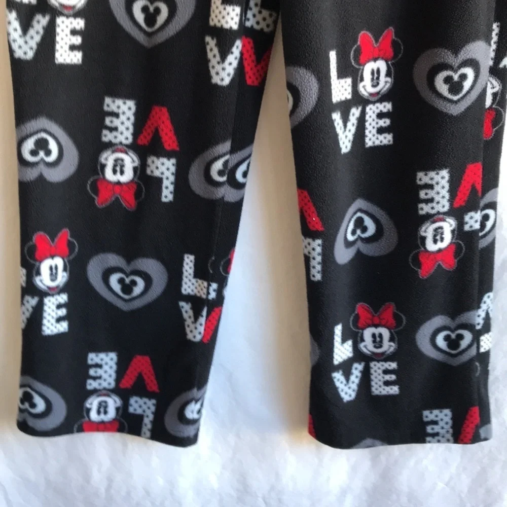 Disney Minnie and Mickey Mouse “Love” sleep / lounge pants, size L - Picture 4 of 11